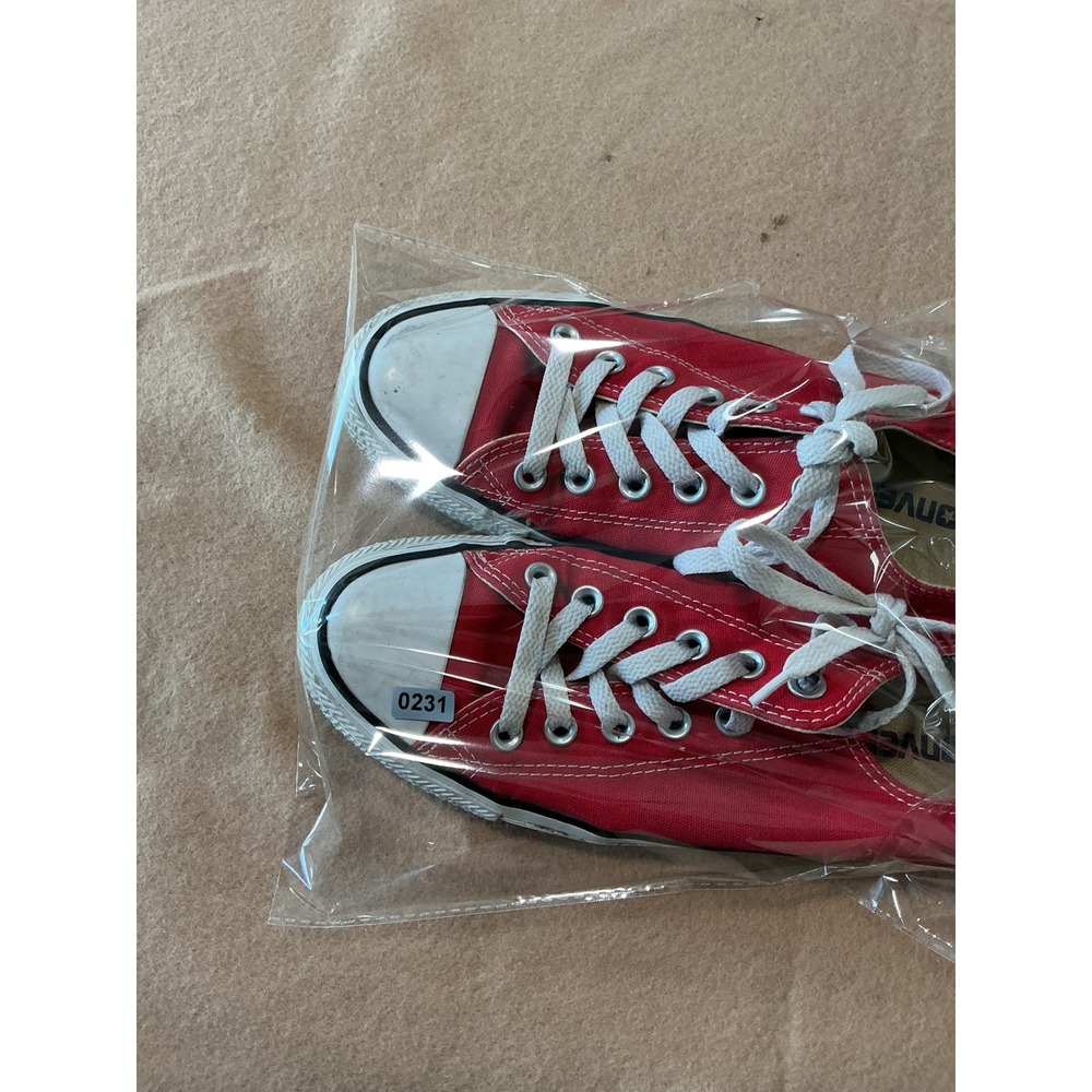 Converse Chuck Taylor All Star Unisex 7W/5M Red Good Low Top Sneakers - Picture 5 of 5